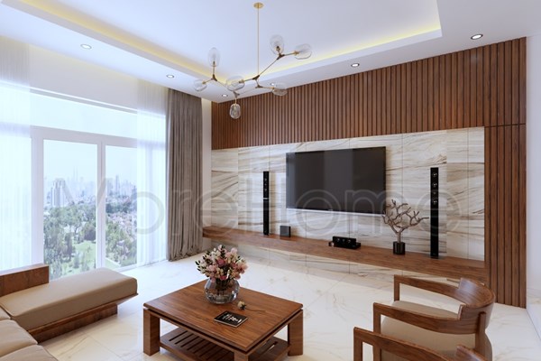  Đá ốp phòng khách - MS005